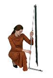      L-Brochure stand A4x4  3